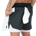 Shorts Para Treino 2 em 1 Esporte Air Effect